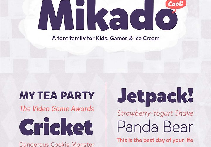 Mikado Kids Font 1