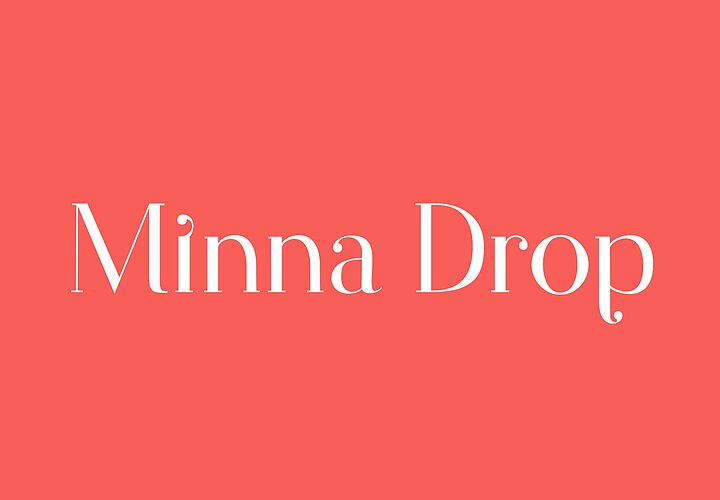 Minna Drop Typeface 1