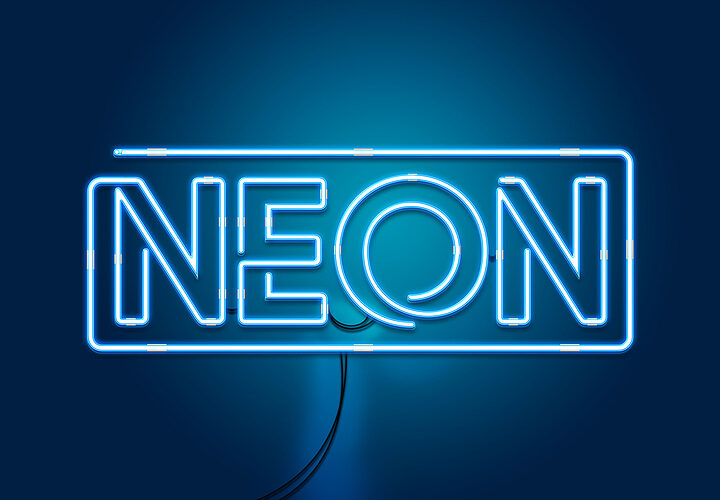 Neon Free Font 1