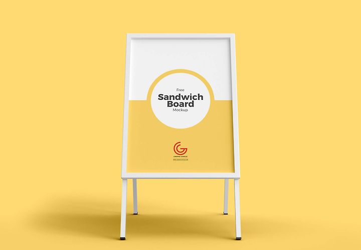 Outdoor Advertisement Board Mockup Psd 1