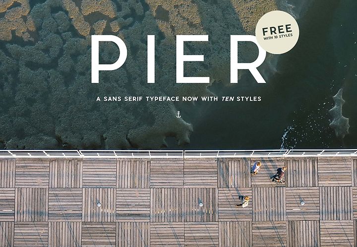 Pier Sans Font 1