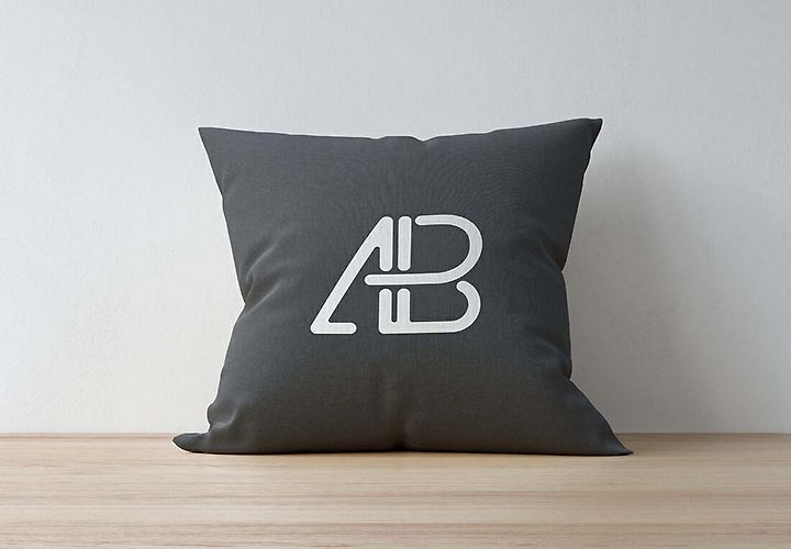 Simple Free Pillow Mockup Psd 1