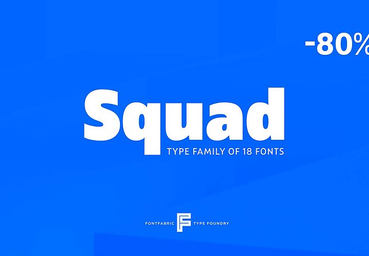 Squad Font Family 1