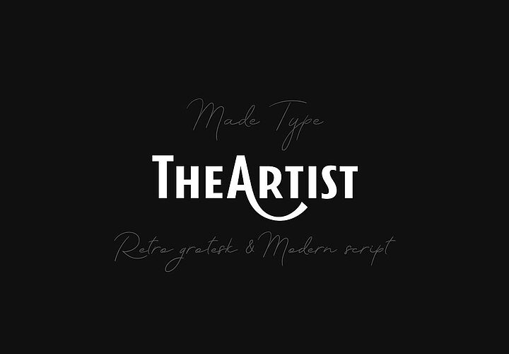 The Artist Free Duo Font 1