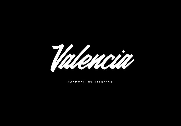 Valencia Free Calligraphy Typeface V1 2 1